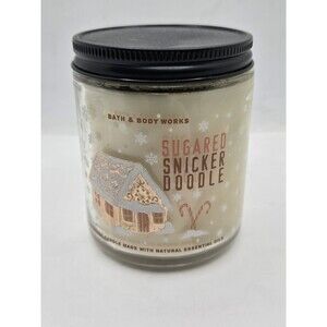 NEW Bath & Body Works Sugared Snickerdoodle 7 oz Single Wick Candle